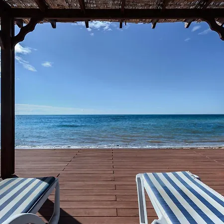 Thalassa Beach Three Bedroom Sea Retreat Private Pool Apartman Vokolidha